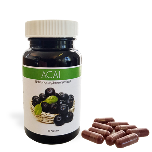 Acai, Vitamine
